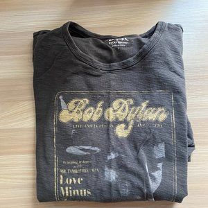 Lucky brand Band Tee- Bob Dylan Shirt Size L